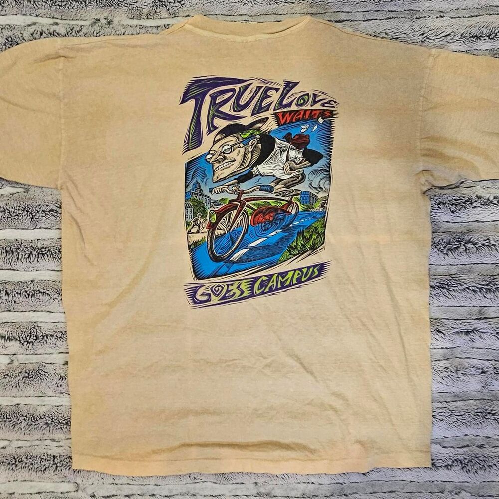 Anvil Men's Tan T-shirt